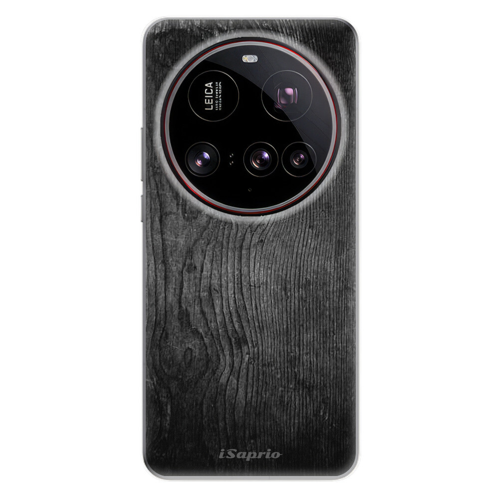 Odolné silikónové puzdro iSaprio - Black Wood 13 - Xiaomi 15 Ultra
