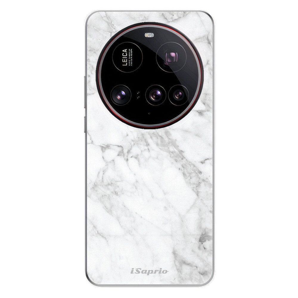 Odolné silikónové puzdro iSaprio - SilverMarble 14 - Xiaomi 15 Ultra
