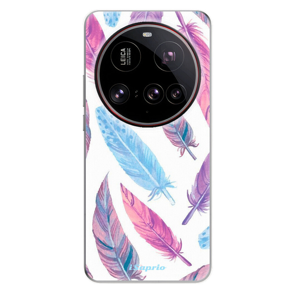 Odolné silikónové puzdro iSaprio - Feather Pattern 10 - Xiaomi 15 Ultra