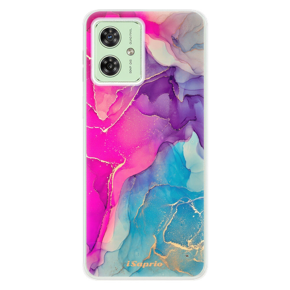 Odolné silikónové puzdro iSaprio - Purple Ink - Motorola Moto G54 5G / G54 5G Power Edition