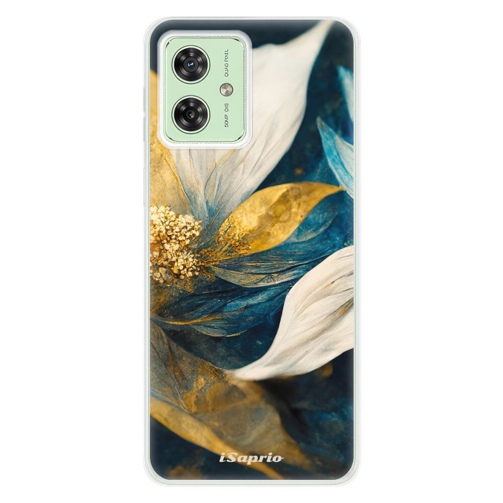 Odolné silikónové puzdro iSaprio - Gold Petals - Motorola Moto G54 5G / G54 5G Power Edition