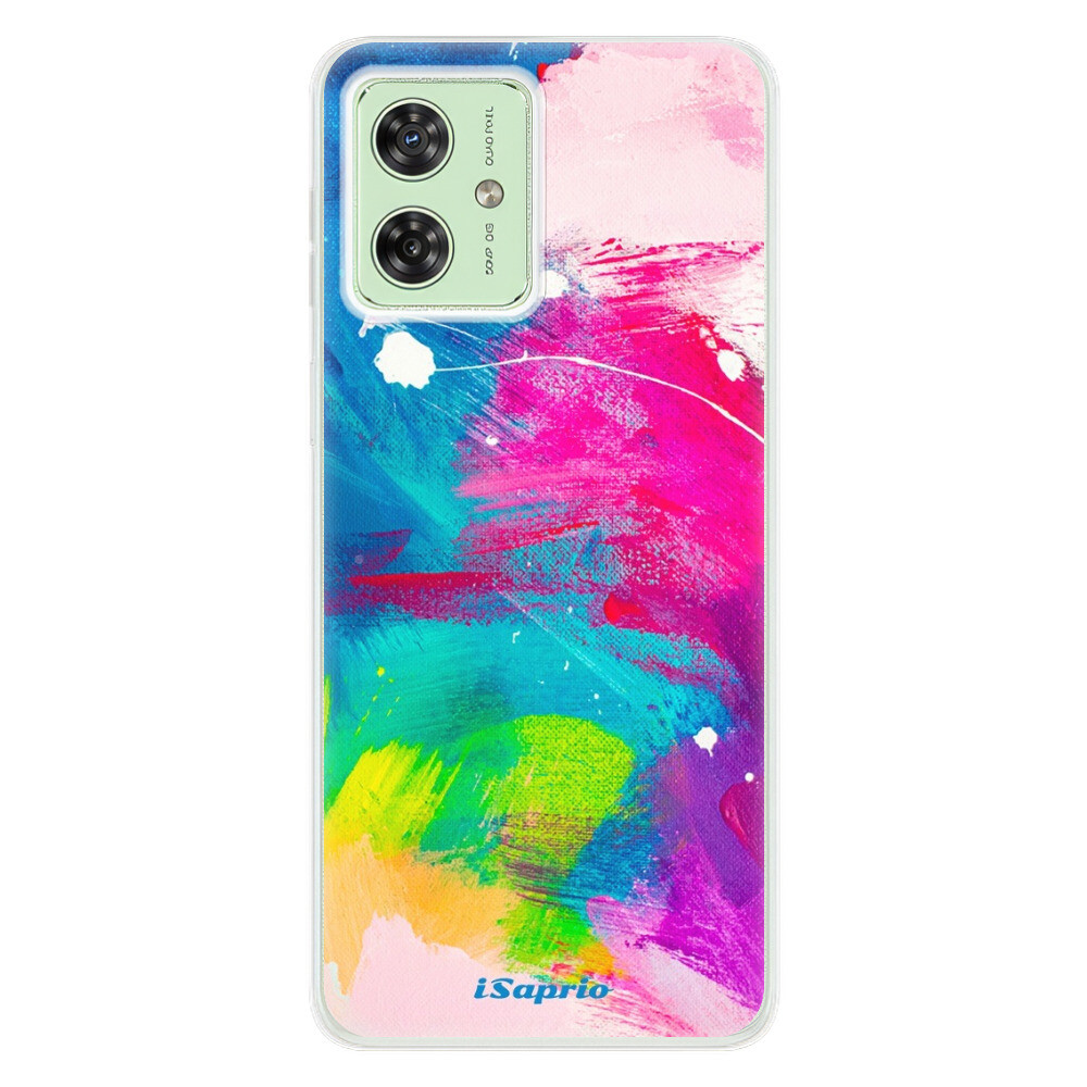 Odolné silikónové puzdro iSaprio - Abstract Paint 03 - Motorola Moto G54 5G / G54 5G Power Edition