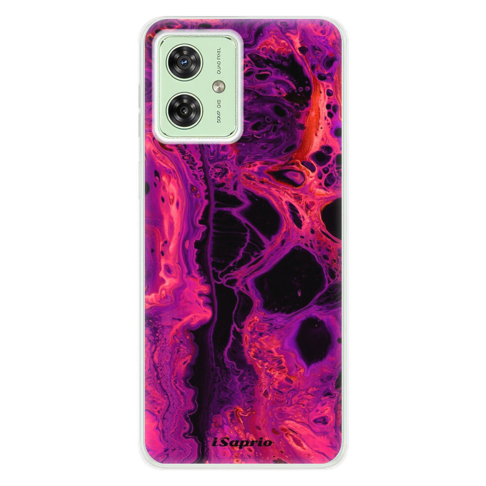 Odolné silikónové puzdro iSaprio - Abstract Dark 01 - Motorola Moto G54 5G / G54 5G Power Edition