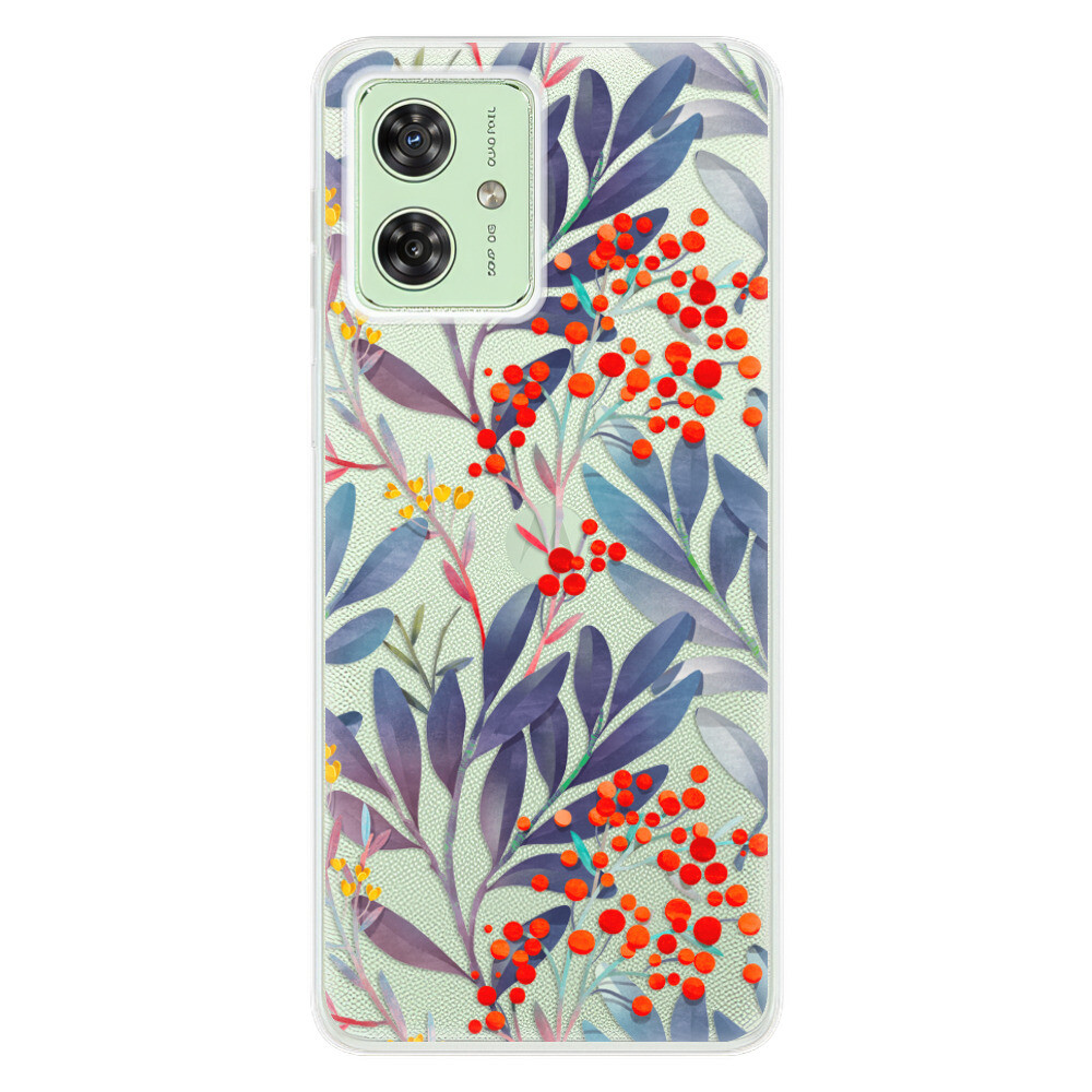 Odolné silikónové puzdro iSaprio - Rowanberry - Motorola Moto G54 5G / G54 5G Power Edition