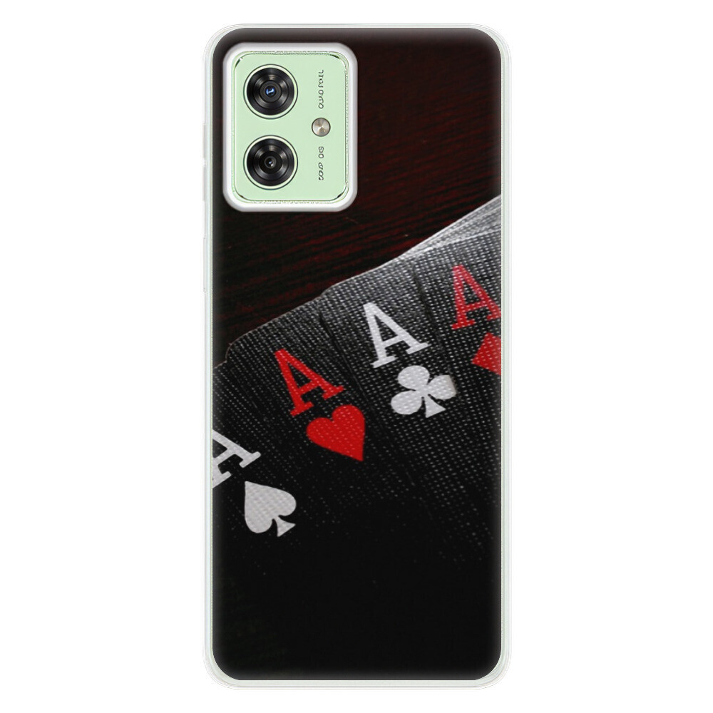 Odolné silikónové puzdro iSaprio - Poker - Motorola Moto G54 5G / G54 5G Power Edition