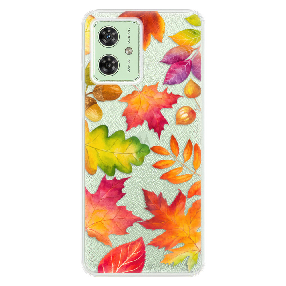 Odolné silikónové puzdro iSaprio - Autumn Leaves 01 - Motorola Moto G54 5G / G54 5G Power Edition
