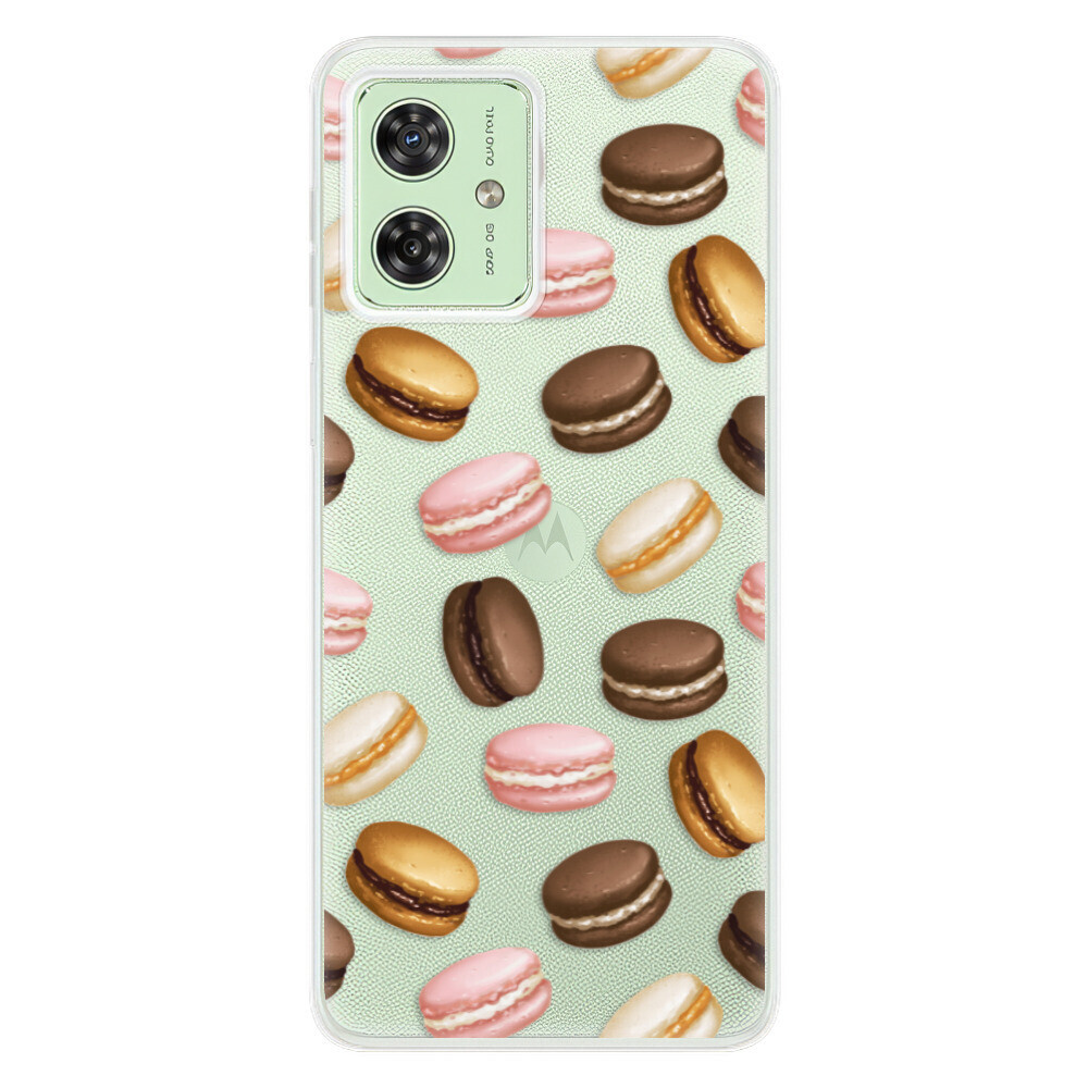 Odolné silikónové puzdro iSaprio - Macaron Pattern - Motorola Moto G54 5G / G54 5G Power Edition