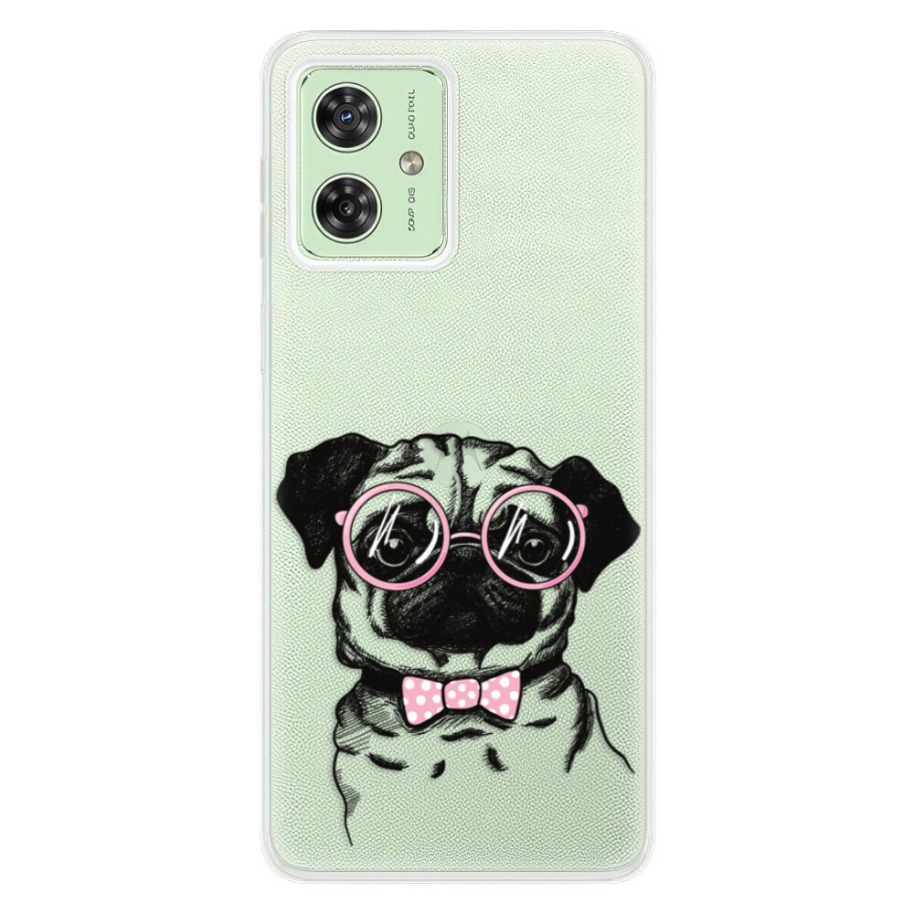 Odolné silikónové puzdro iSaprio - The Pug - Motorola Moto G54 5G / G54 5G Power Edition