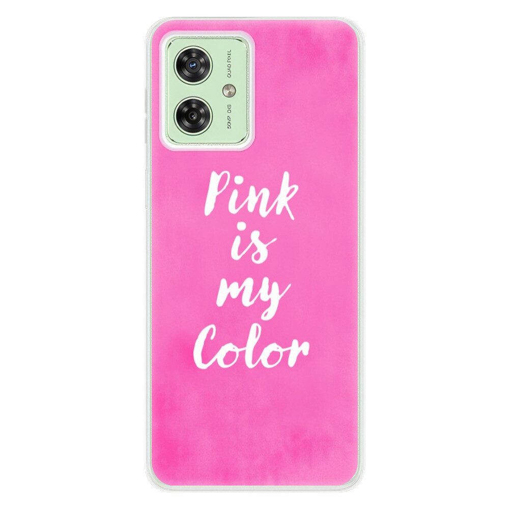 Odolné silikónové puzdro iSaprio - Pink is my color - Motorola Moto G54 5G / G54 5G Power Edition
