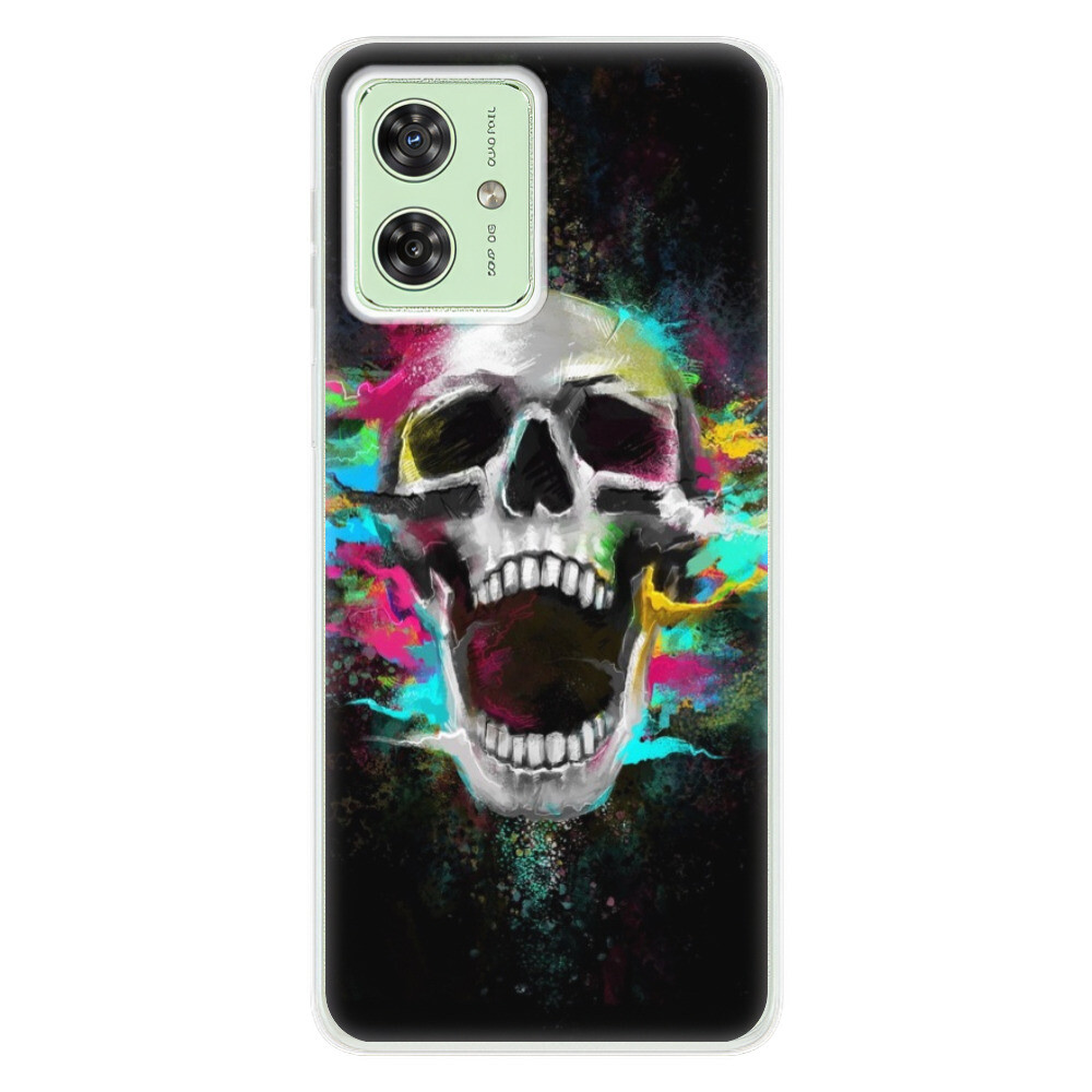 Odolné silikónové puzdro iSaprio - Skull in Colors - Motorola Moto G54 5G / G54 5G Power Edition