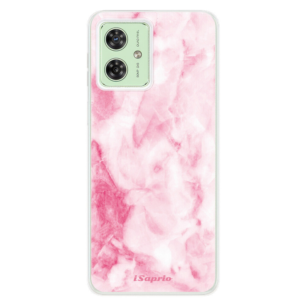 Odolné silikónové puzdro iSaprio - RoseMarble 16 - Motorola Moto G54 5G / G54 5G Power Edition