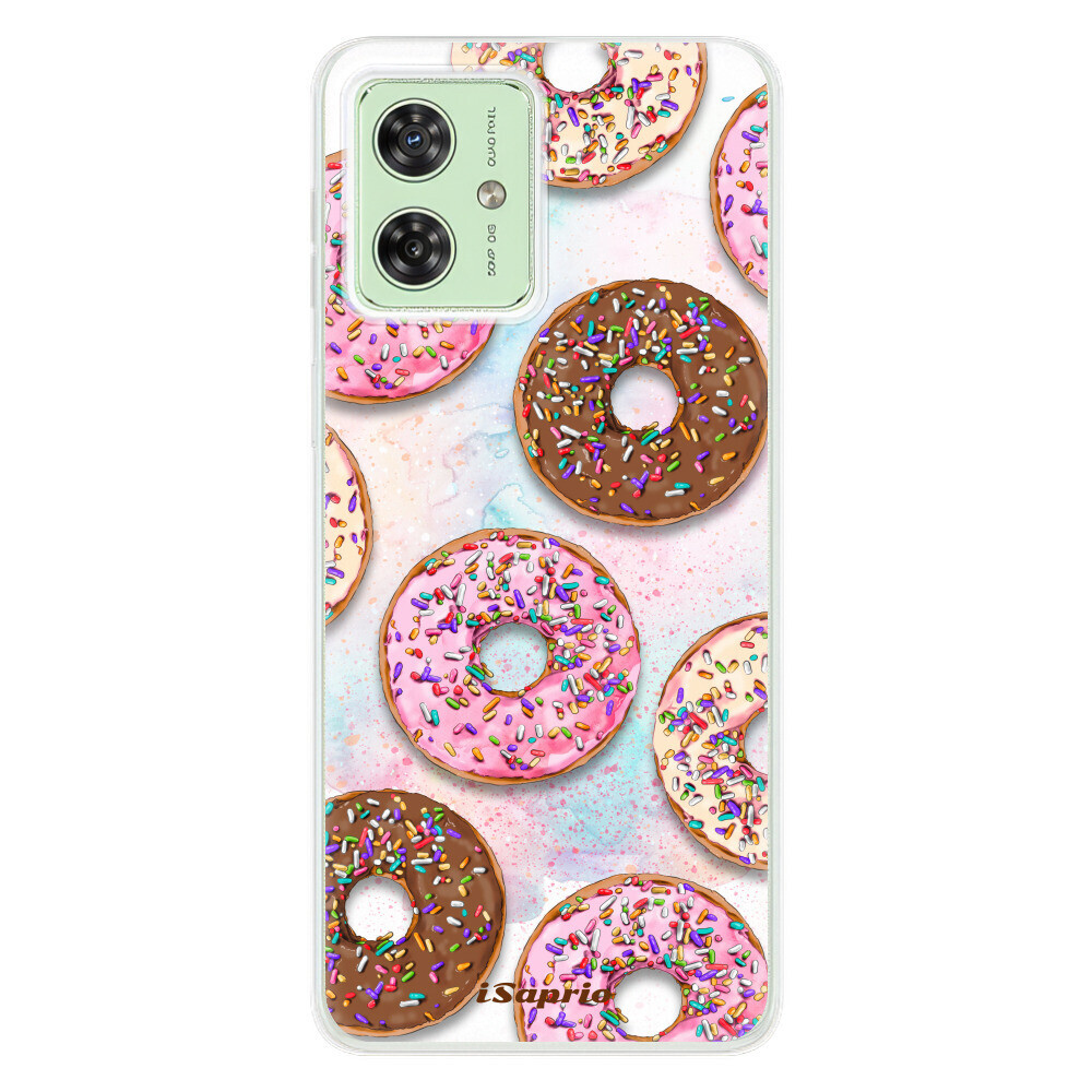 Odolné silikónové puzdro iSaprio - Donuts 11 - Motorola Moto G54 5G / G54 5G Power Edition