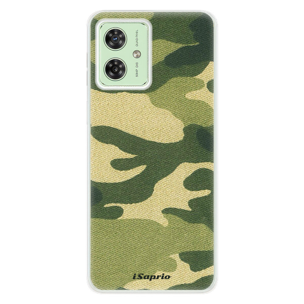 Odolné silikónové puzdro iSaprio - Green Camuflage 01 - Motorola Moto G54 5G / G54 5G Power Edition