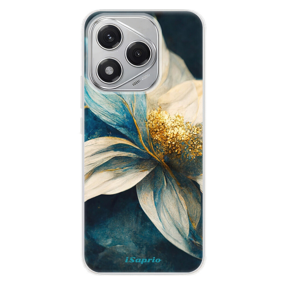 Odolné silikónové puzdro iSaprio - Blue Petals - Honor 400 Lite