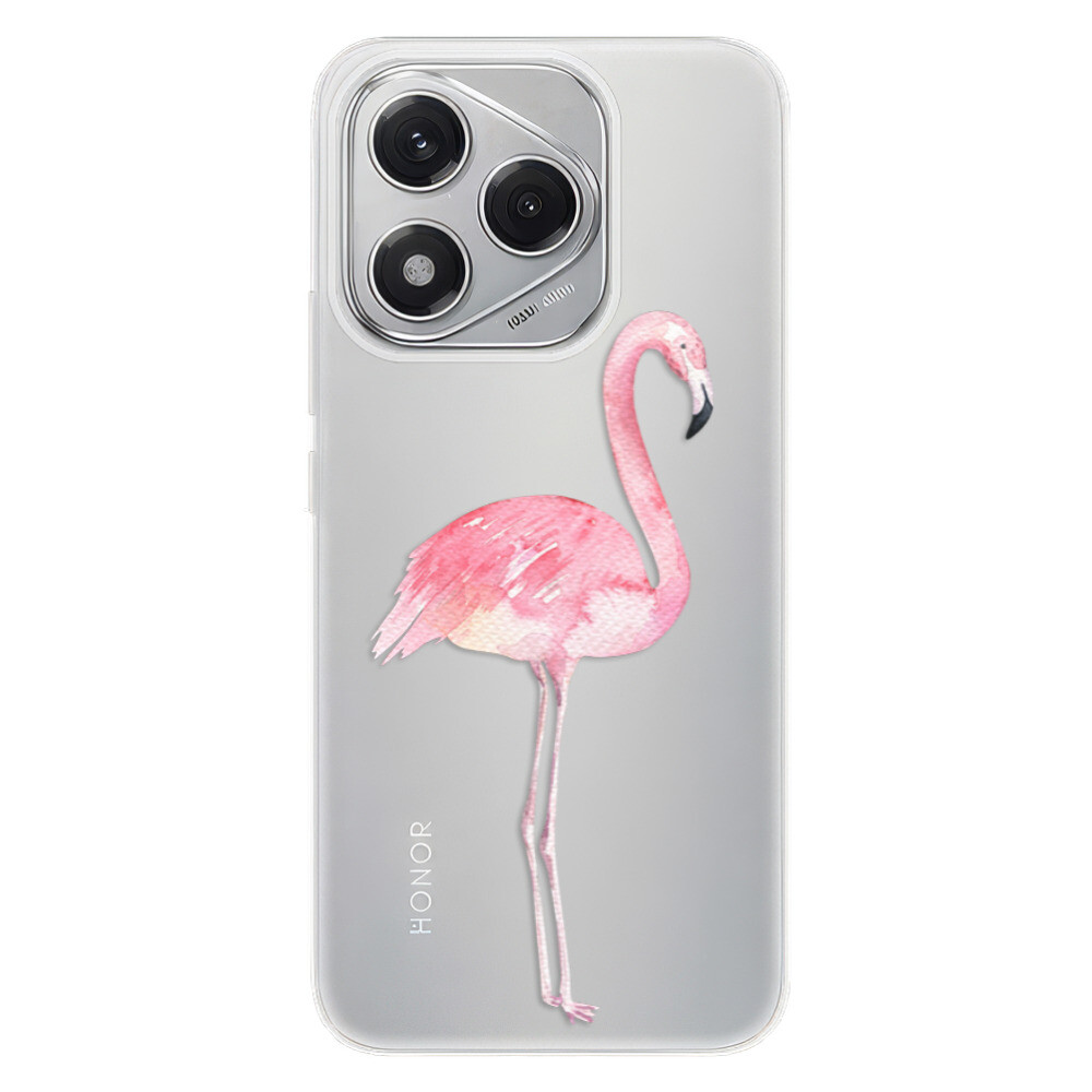 Odolné silikónové puzdro iSaprio - Flamingo 01 - Honor 400 Lite