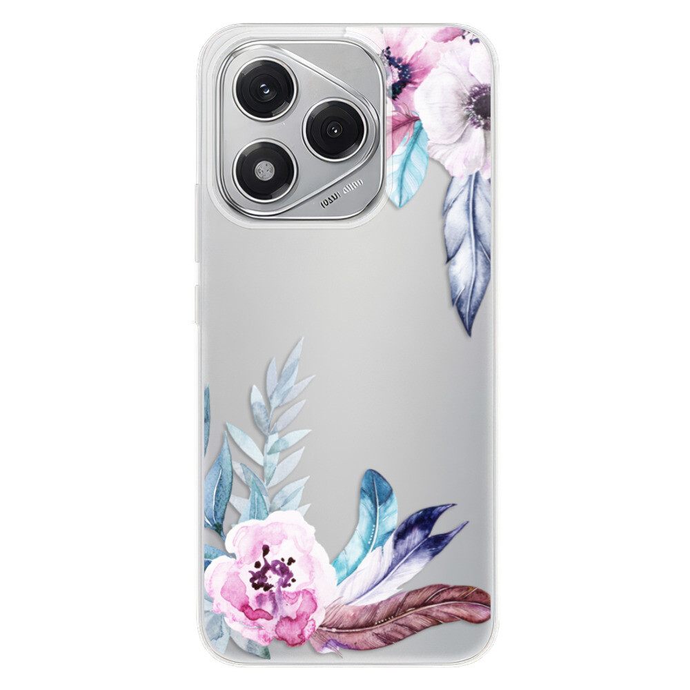 Odolné silikónové puzdro iSaprio - Flower Pattern 04 - Honor 400 Lite
