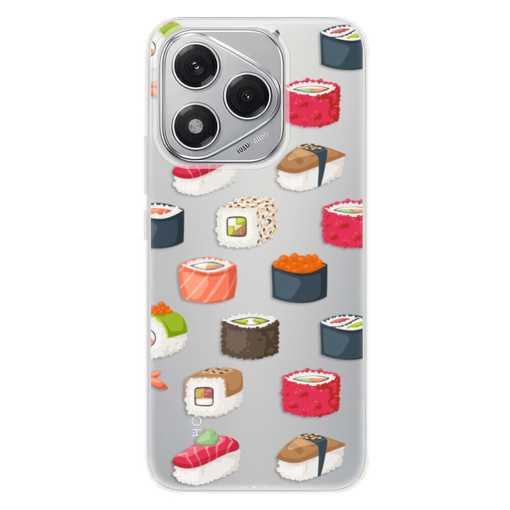 Odolné silikónové puzdro iSaprio - Sushi Pattern - Honor 400 Lite