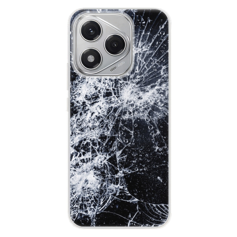 Odolné silikónové puzdro iSaprio - Cracked - Honor 400 Lite