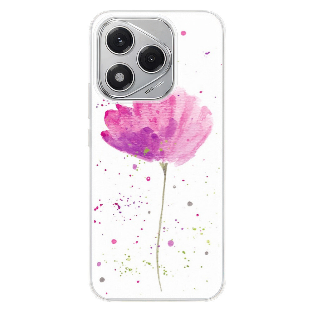 Odolné silikónové puzdro iSaprio - Poppies - Honor 400 Lite