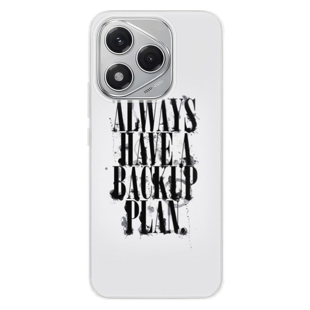 Odolné silikónové puzdro iSaprio - Backup Plan - Honor 400 Lite