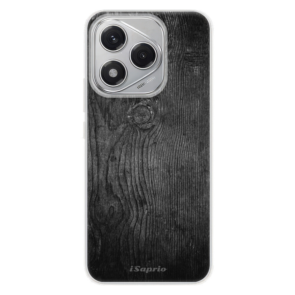 Odolné silikónové puzdro iSaprio - Black Wood 13 - Honor 400 Lite