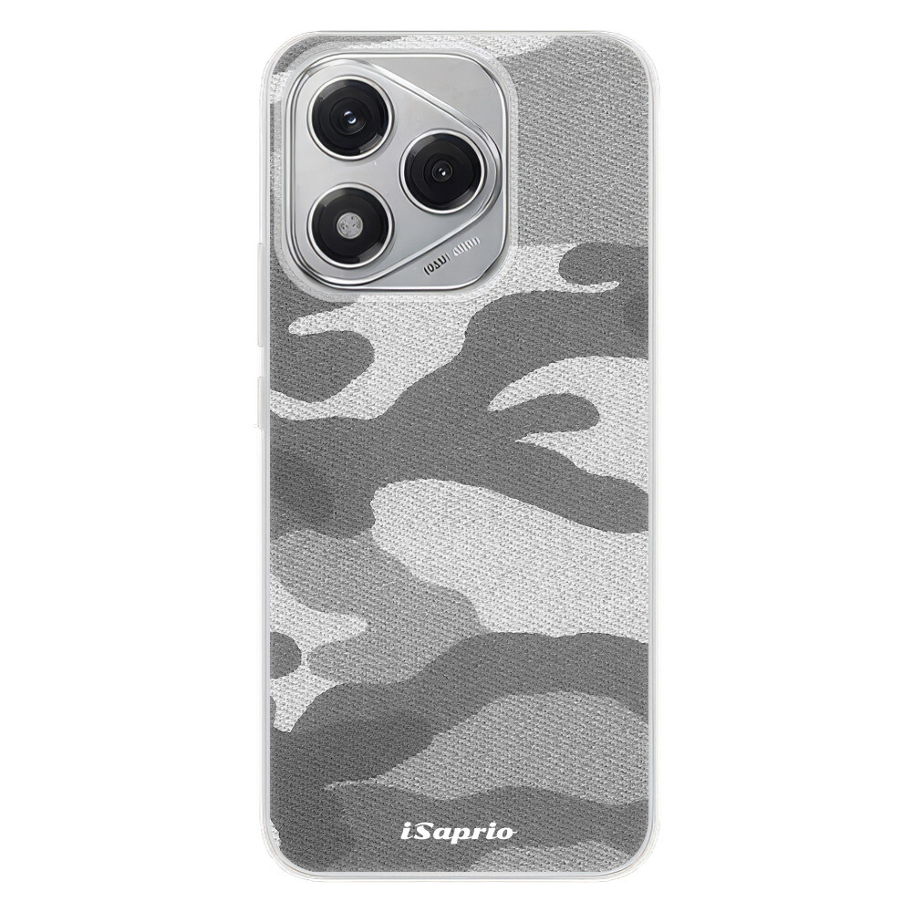 Odolné silikónové puzdro iSaprio - Gray Camuflage 02 - Honor 400 Lite
