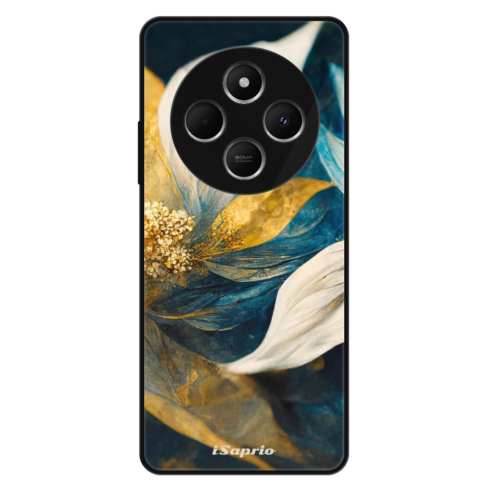 Lesklé puzdro Exclusive iSaprio - Gold Petals - Xiaomi Redmi 14C / Poco C75