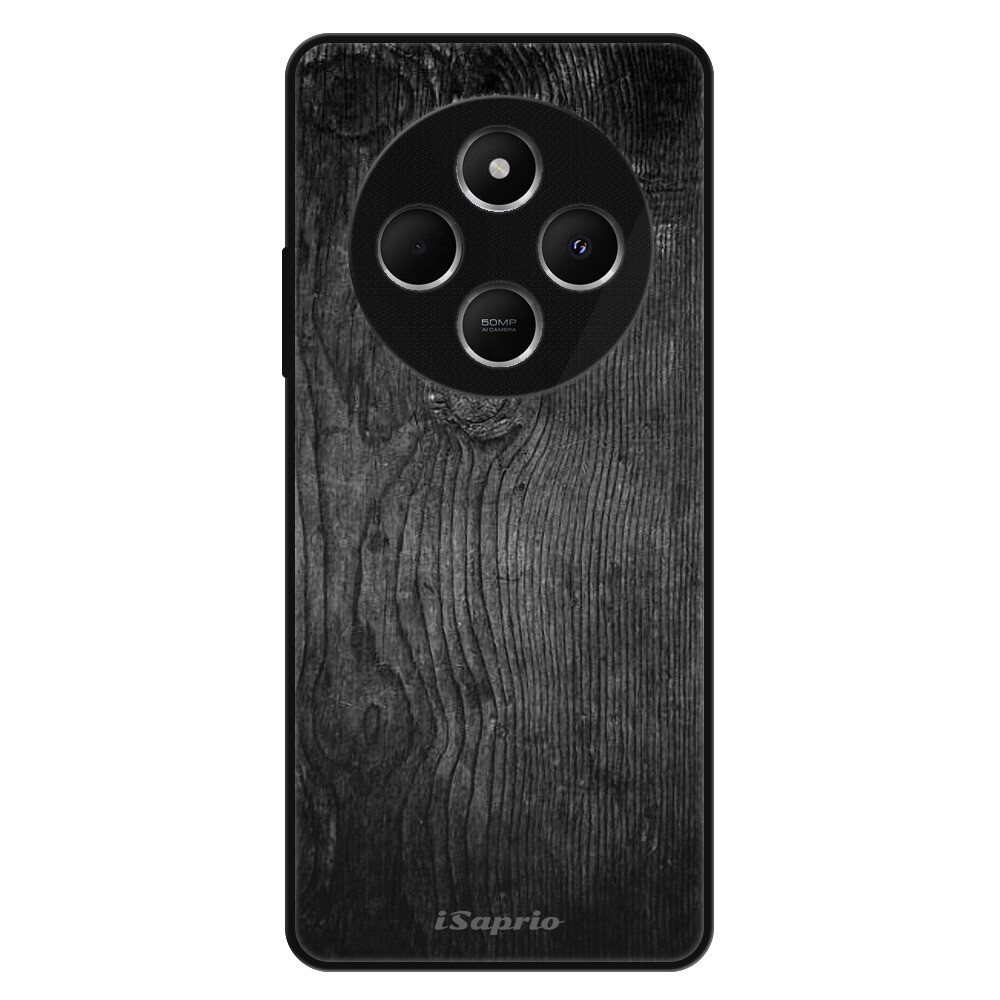 Lesklé puzdro Exclusive iSaprio - Black Wood 13 - Xiaomi Redmi 14C / Poco C75