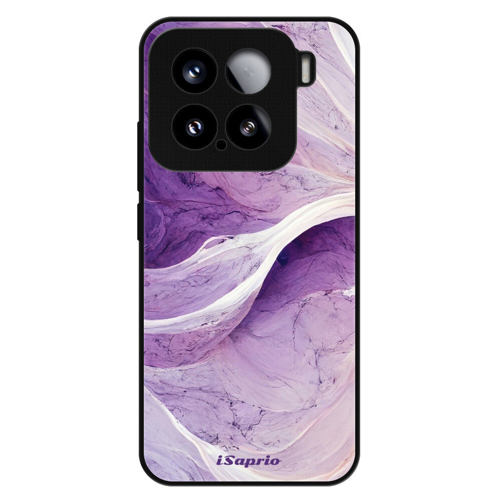 Lesklé puzdro Exclusive iSaprio - Purple Paint 10 - Xiaomi 15