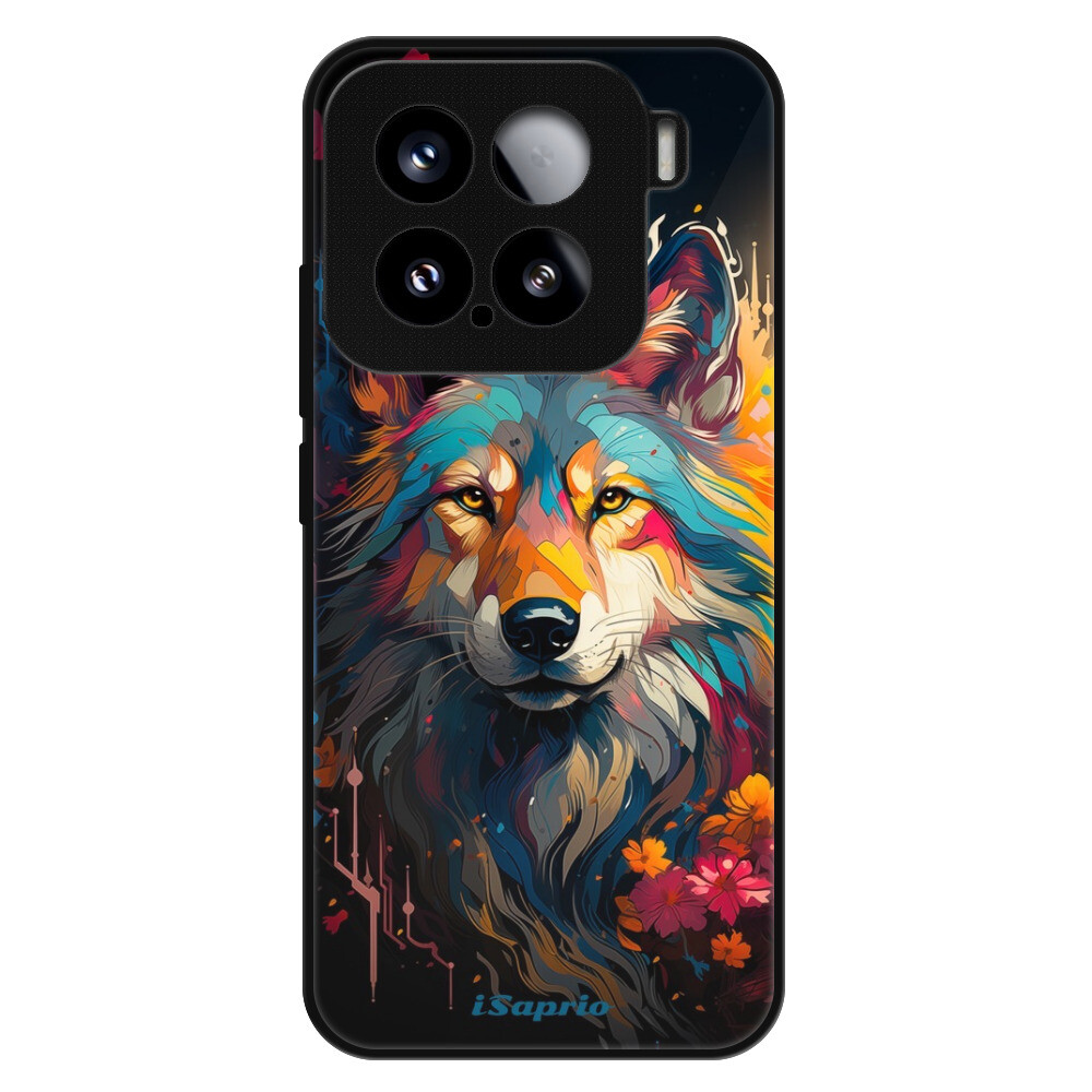 Lesklé puzdro Exclusive iSaprio - Mysterious Wolf - Xiaomi 15