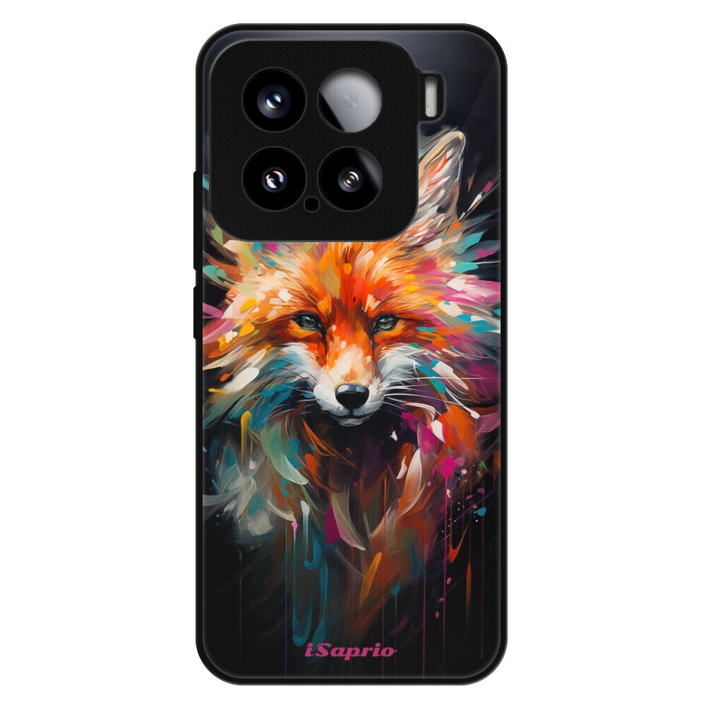 Lesklé puzdro Exclusive iSaprio - Neon Fox - Xiaomi 15