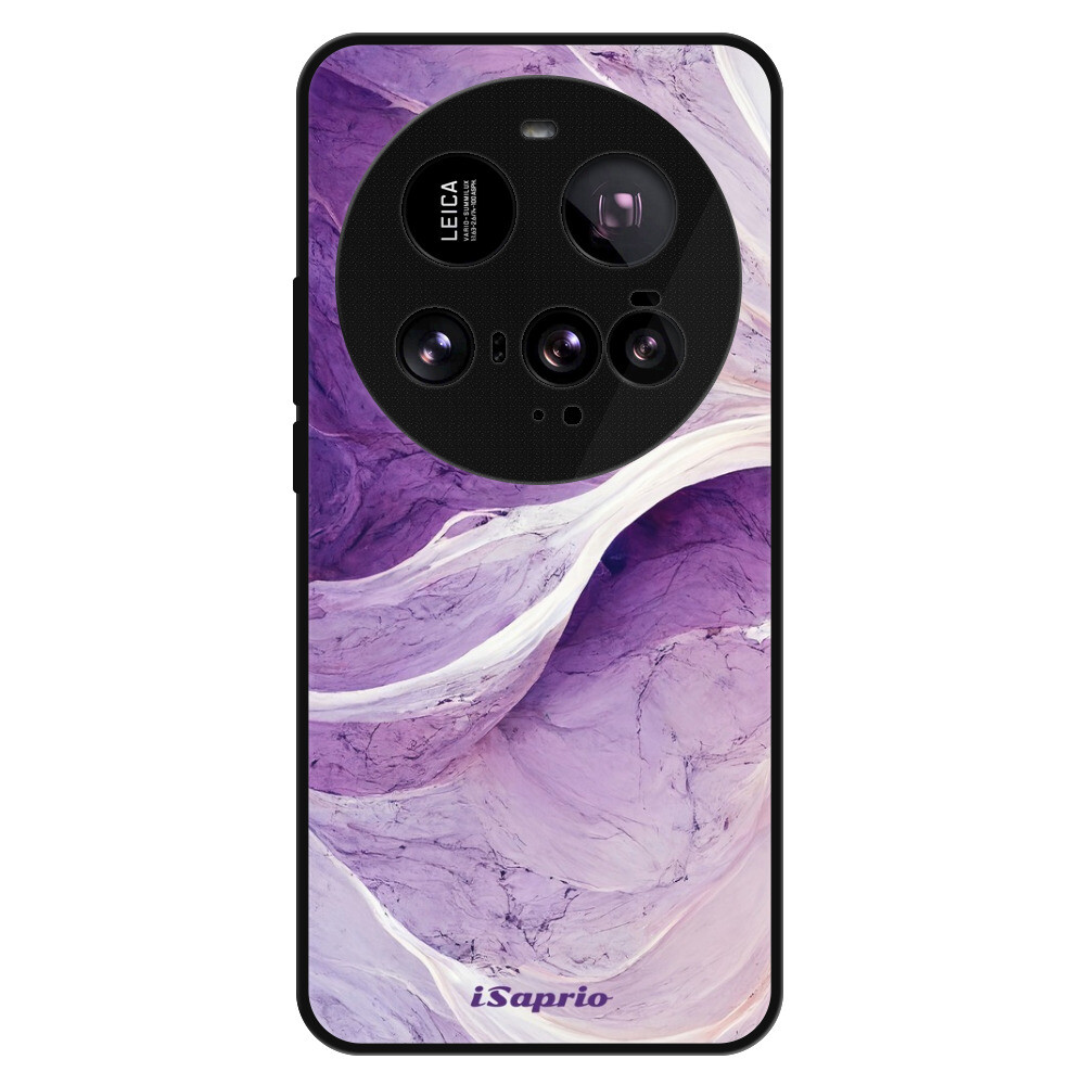 Lesklé puzdro Exclusive iSaprio - Purple Paint 10 - Xiaomi 15 Ultra