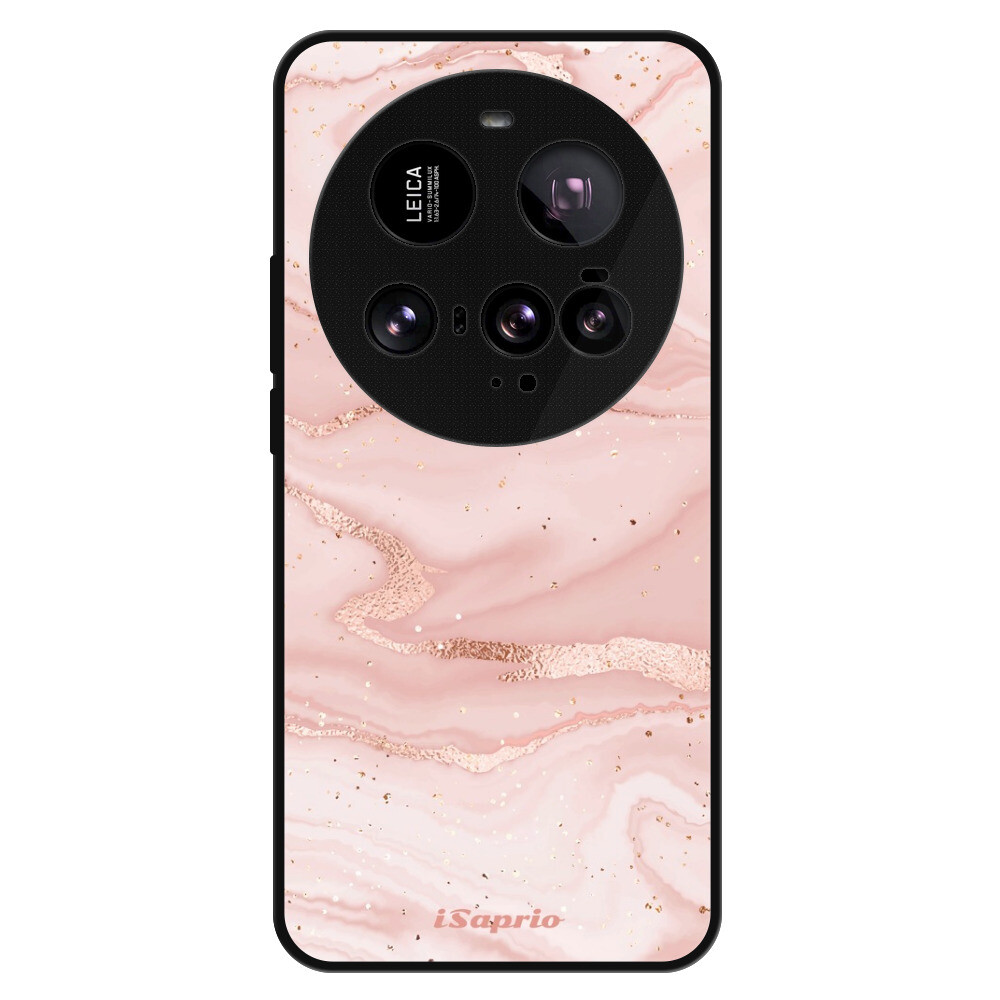 Lesklé puzdro Exclusive iSaprio - RoseGold Marble 10 - Xiaomi 15 Ultra