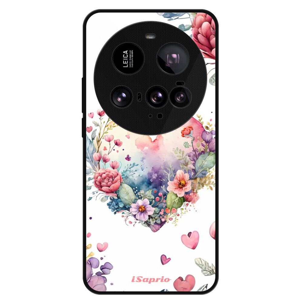 Lesklé puzdro Exclusive iSaprio - Floral Heart - Xiaomi 15 Ultra