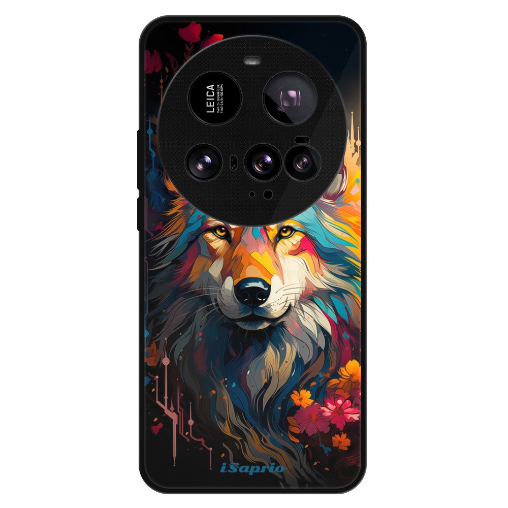Lesklé puzdro Exclusive iSaprio - Mysterious Wolf - Xiaomi 15 Ultra