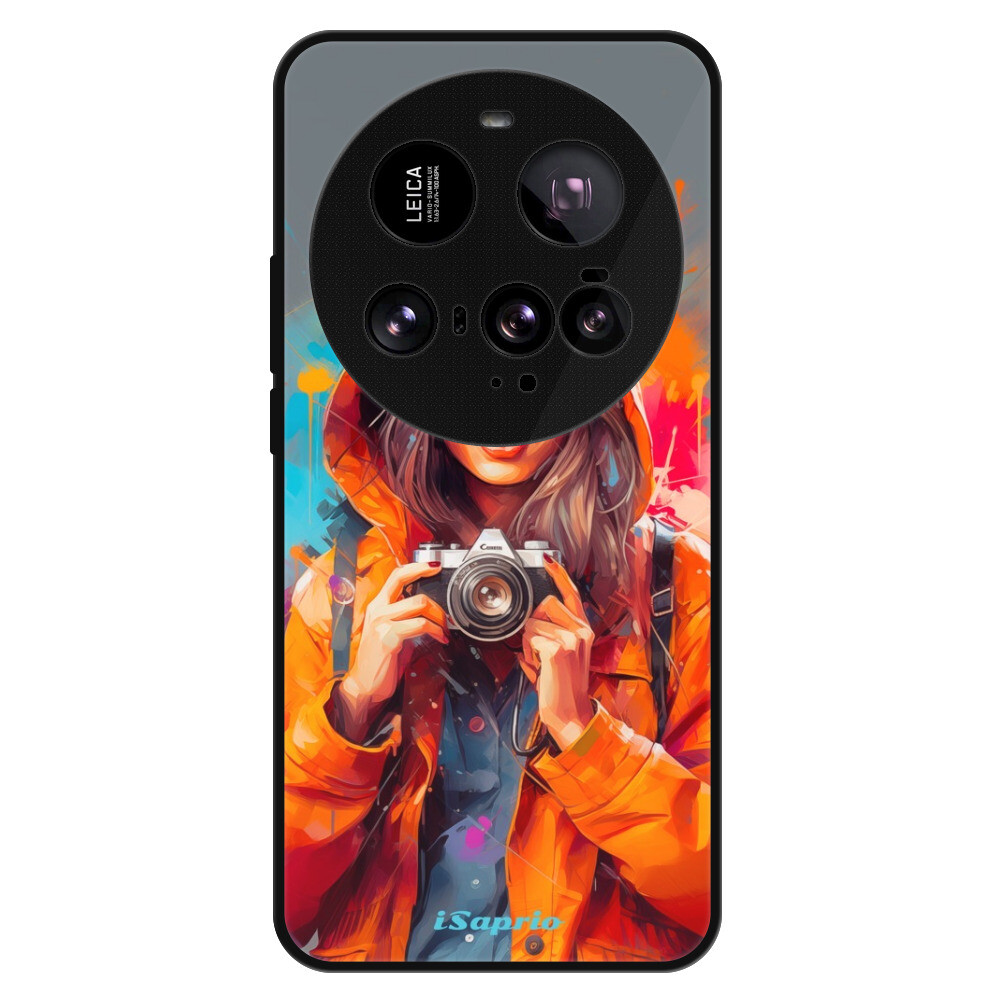 Lesklé puzdro Exclusive iSaprio - Girl with Camera - Xiaomi 15 Ultra
