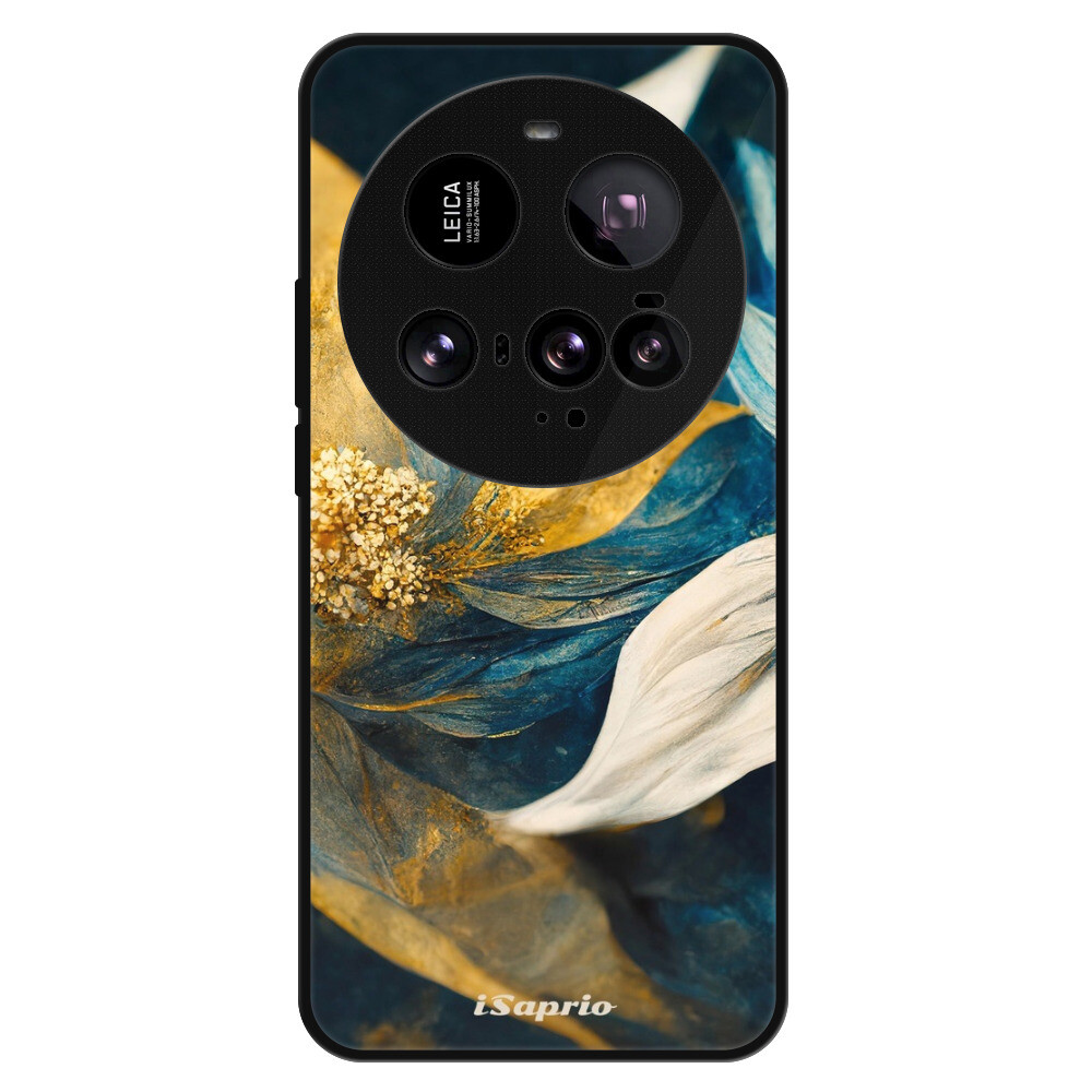 Lesklé puzdro Exclusive iSaprio - Gold Petals - Xiaomi 15 Ultra