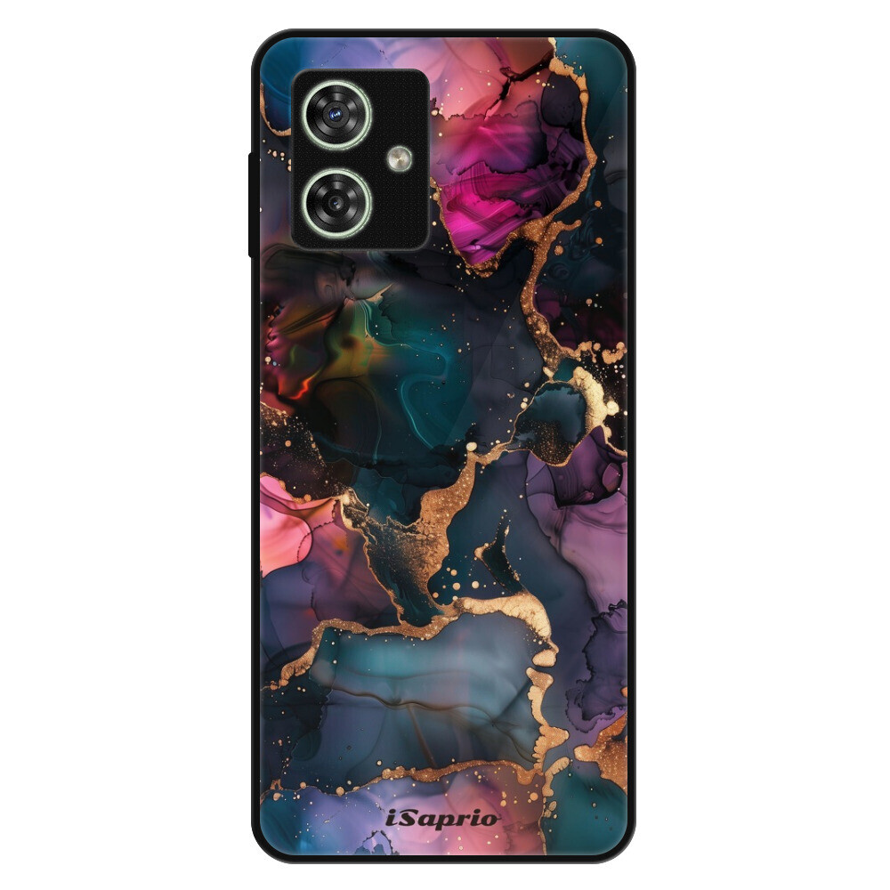 Lesklé puzdro Exclusive iSaprio - Dark Marble 10 - Motorola Moto G54 5G / G54 5G Power Edition