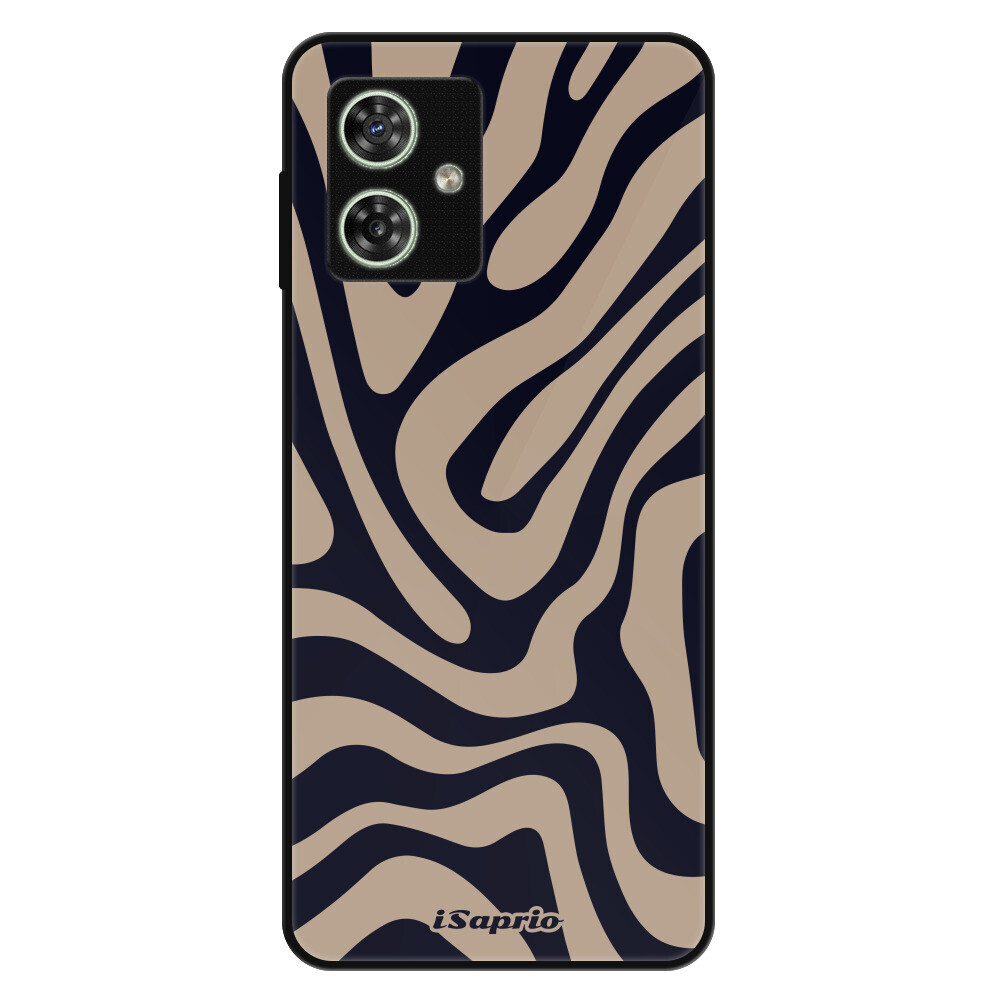Lesklé puzdro Exclusive iSaprio - Zebra Black - Motorola Moto G54 5G / G54 5G Power Edition