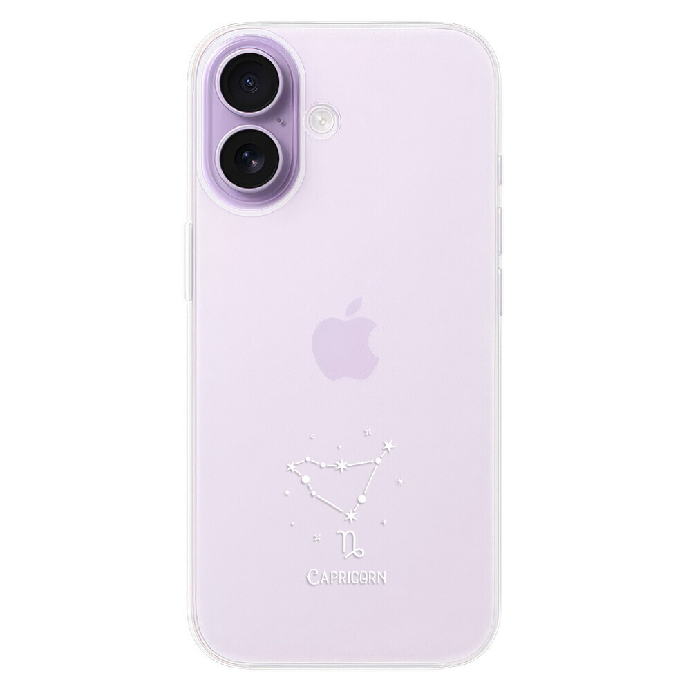 Odolné silikónové puzdro iSaprio - čiré - Kozoroh - iPhone 17