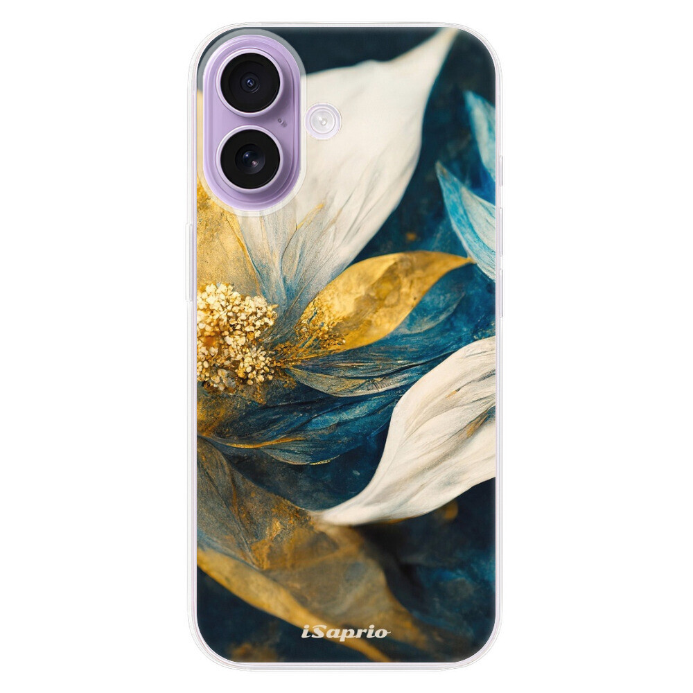 Odolné silikónové puzdro iSaprio - Gold Petals - iPhone 17