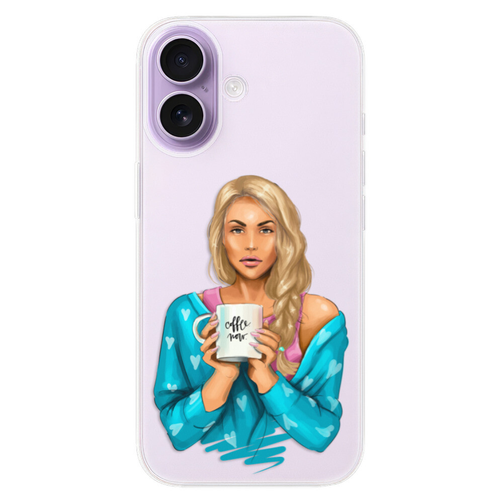 Odolné silikónové puzdro iSaprio - Coffe Now - Blond - iPhone 17