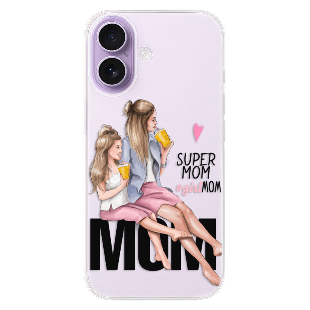 Odolné silikónové puzdro iSaprio - Milk Shake - Blond - iPhone 17