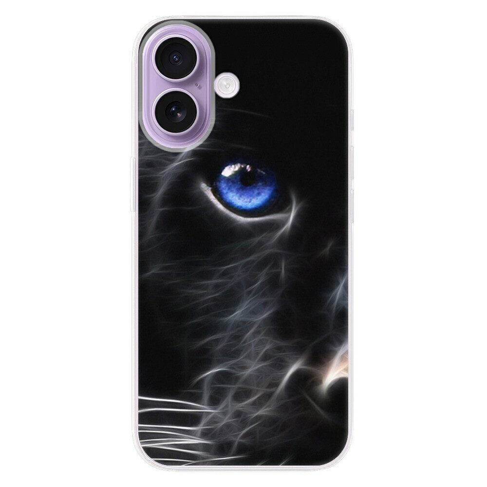 Odolné silikónové puzdro iSaprio - Black Puma - iPhone 17