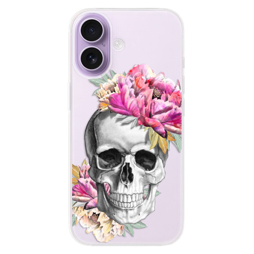 Odolné silikónové puzdro iSaprio - Pretty Skull - iPhone 17