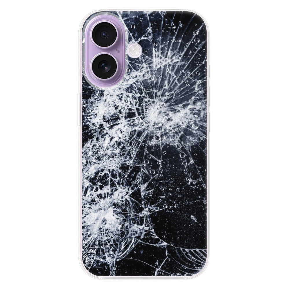 Odolné silikónové puzdro iSaprio - Cracked - iPhone 17