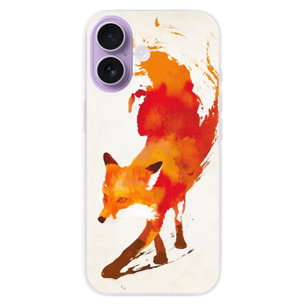 Odolné silikónové puzdro iSaprio - Fast Fox - iPhone 17