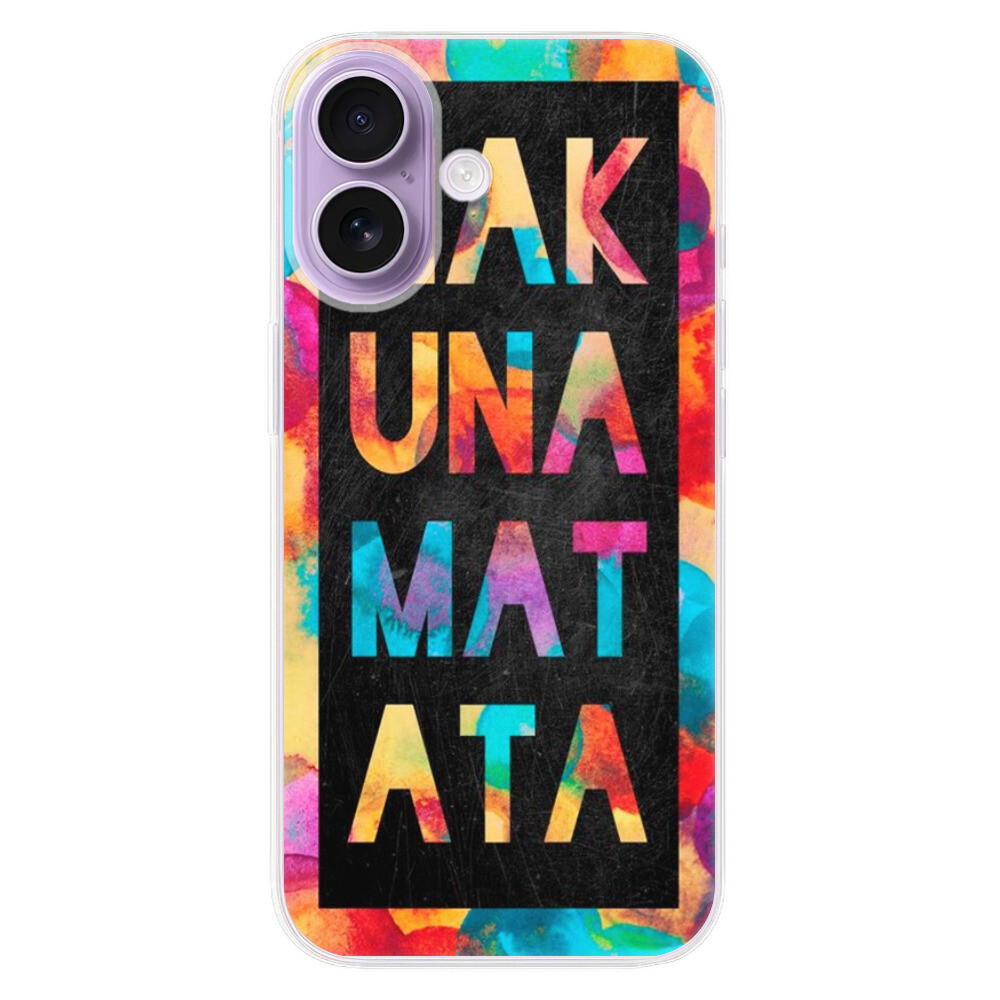 Odolné silikónové puzdro iSaprio - Hakuna Matata 01 - iPhone 17