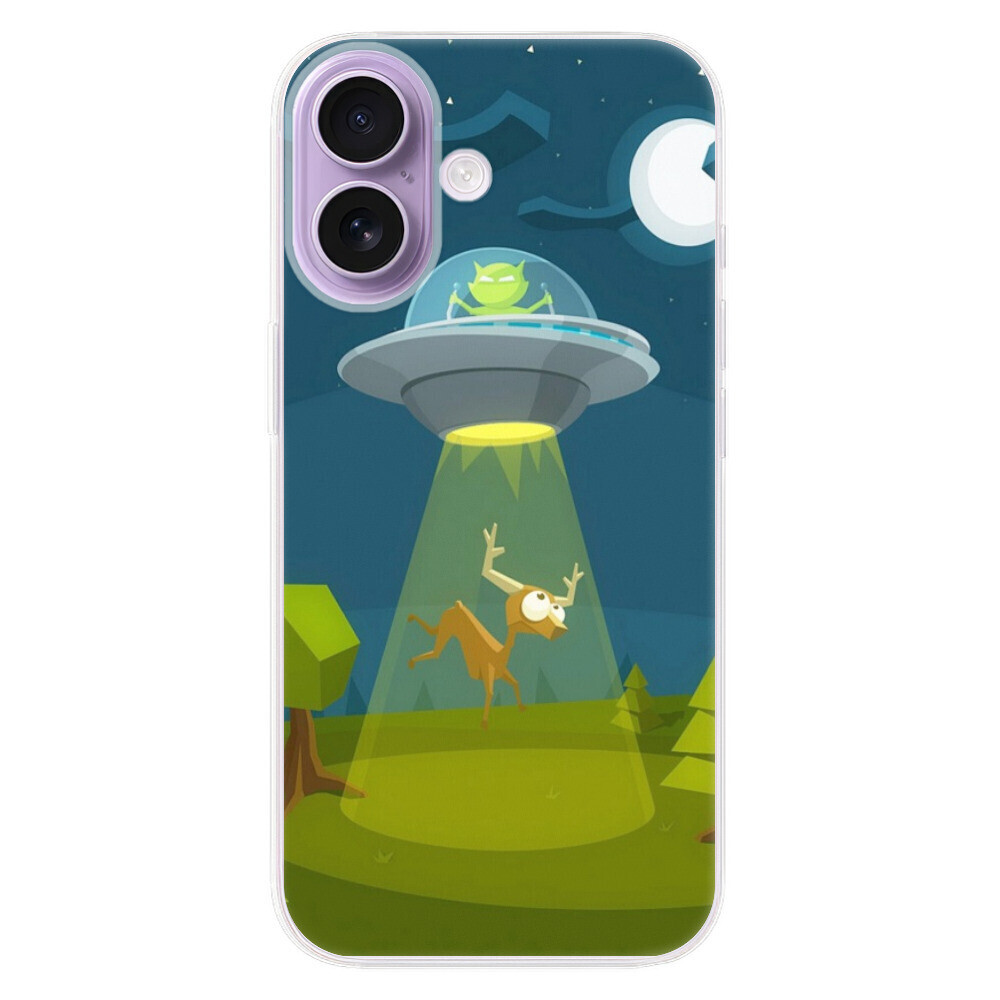 Odolné silikónové puzdro iSaprio - Alien 01 - iPhone 17