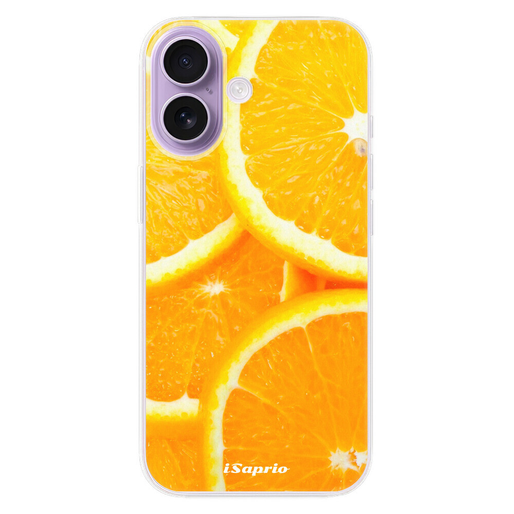 Odolné silikónové puzdro iSaprio - Orange 10 - iPhone 17